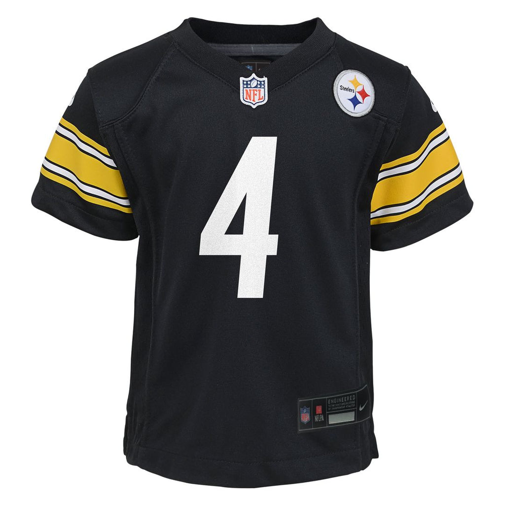 Preschool Nike Pittsburgh Steelers D.K. Metcalf Black Team Game NFL Jersey