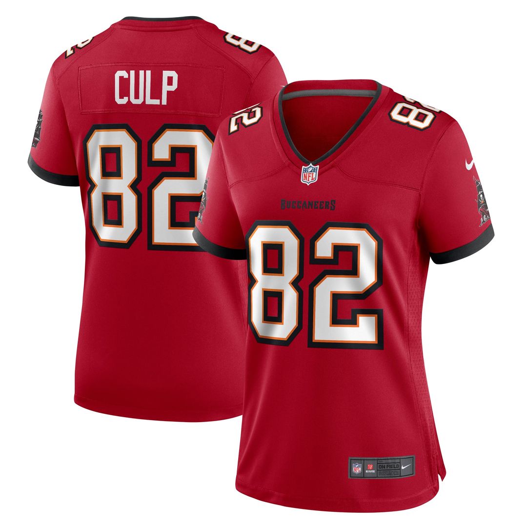 Women's Nike Tampa Bay Buccaneers Devin Culp Red Team Game NFL Jersey