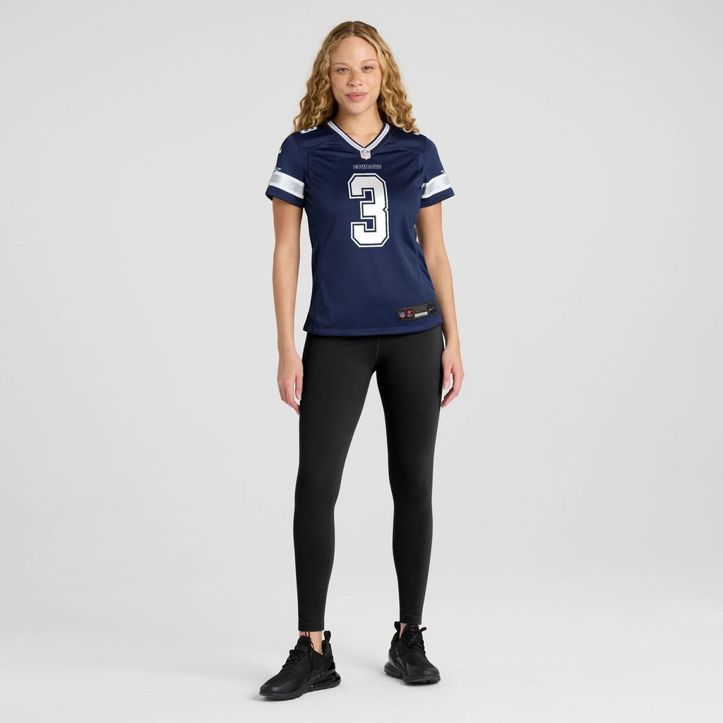 Women's Nike Dallas Cowboys George Pickens Navy Game NFL Jersey