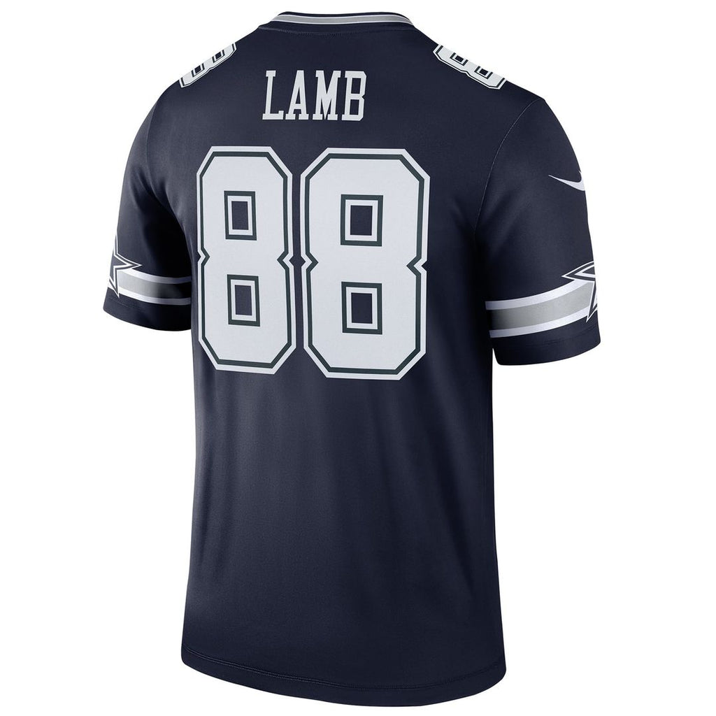 Men's Nike Dallas Cowboys CeeDee Lamb White Legend Player NFL Performance Top
