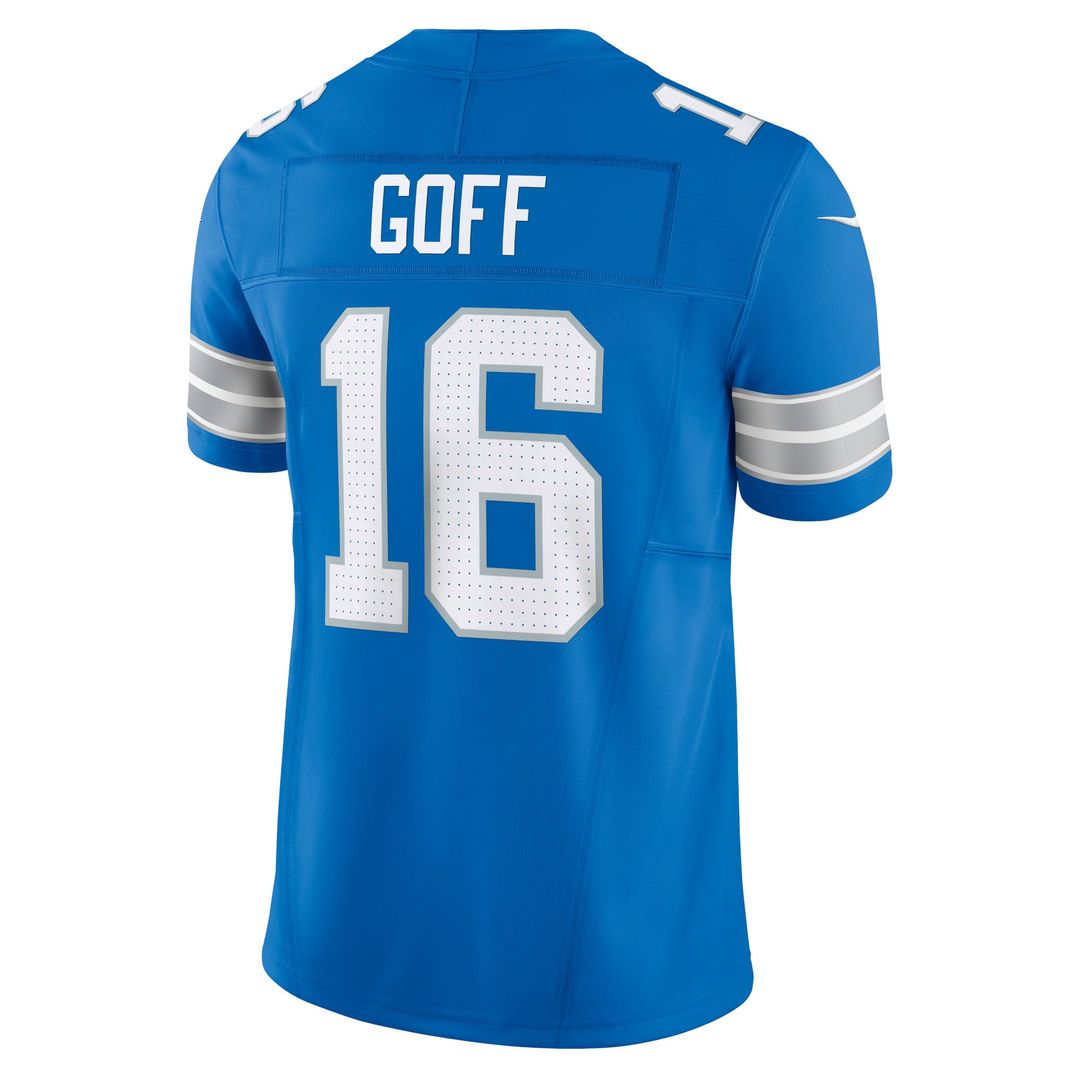 Men's Nike Detroit Lions Jared Goff Black Vapor F.U.S.E. Limited NFL Jersey