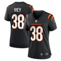Women's Nike Cincinnati Bengals DJ Ivey Black Team Game NFL Jersey