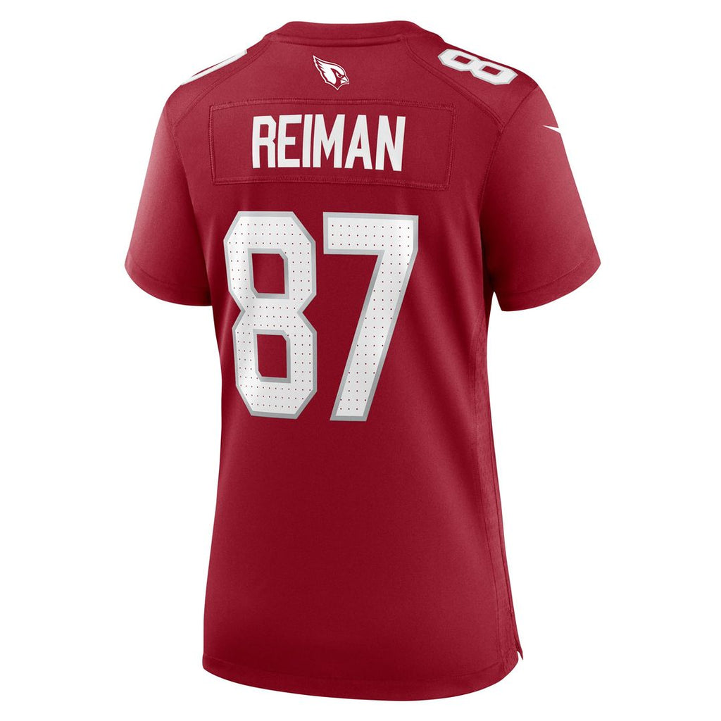 Women's Nike Arizona Cardinals Tip Reiman Cardinal Game NFL Jersey