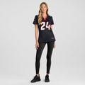 Women's Nike Houston Texans Derek Stingley Jr. Navy Game NFL Jersey
