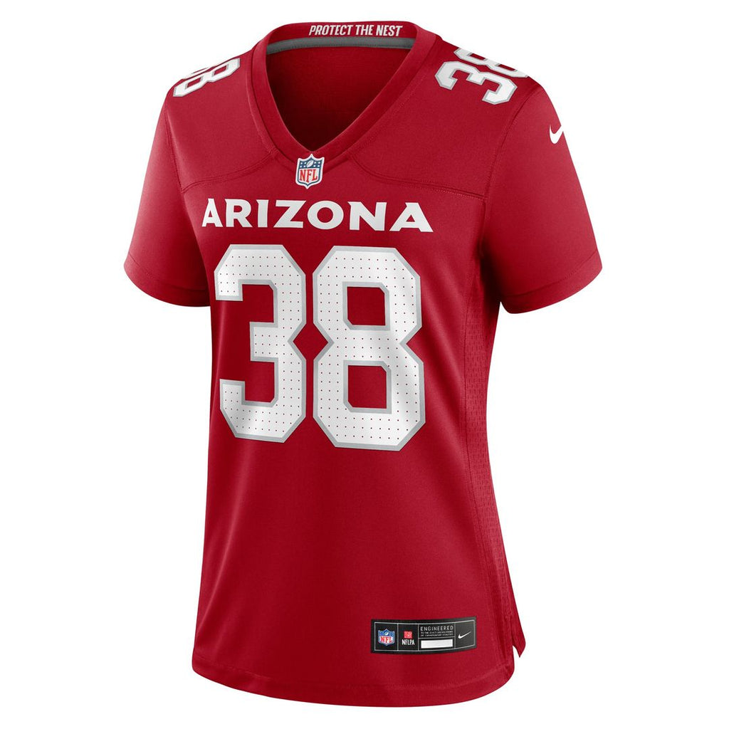 Women's Nike Arizona Cardinals Chad Ryland Cardinal Team Game NFL Jersey