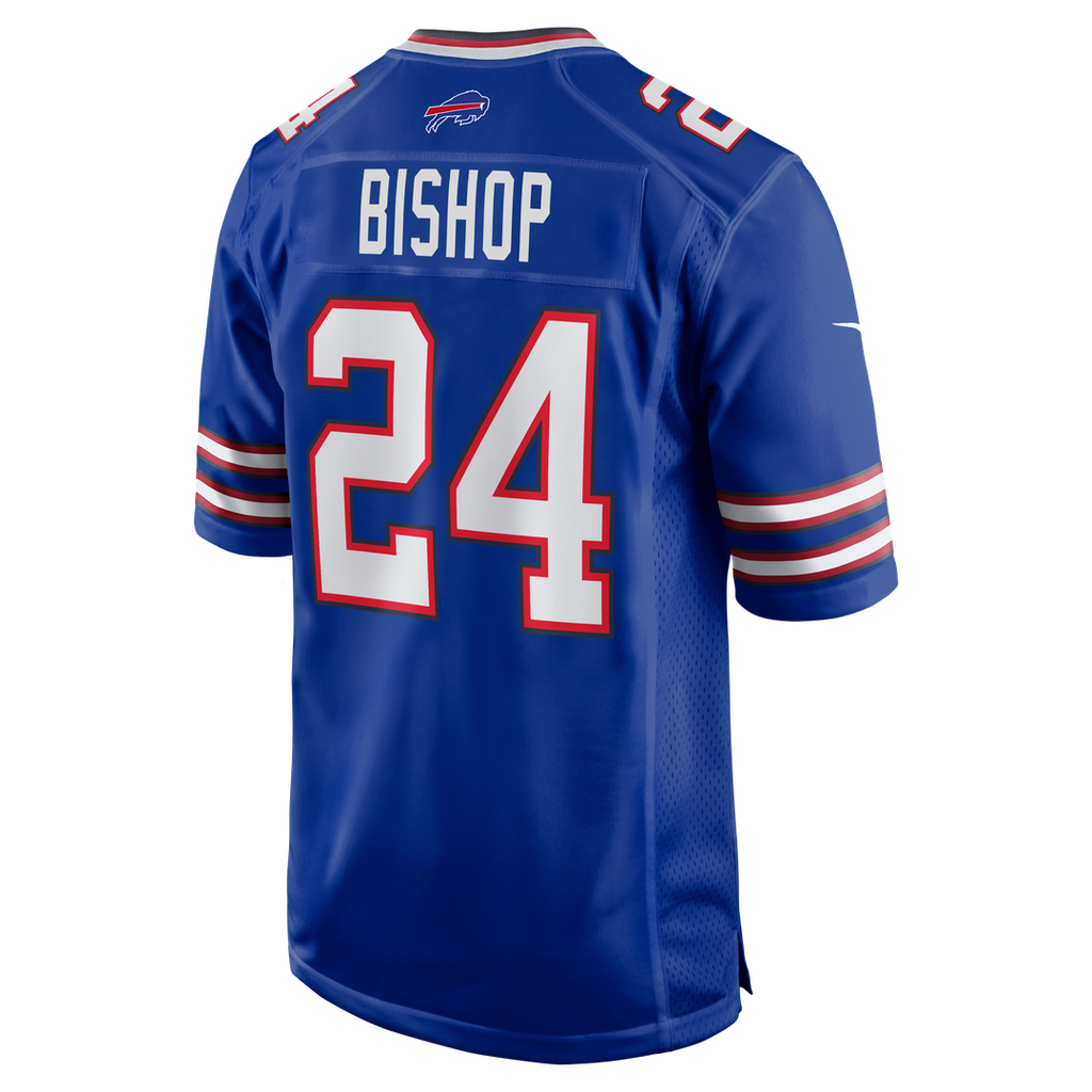 Men's Nike Buffalo Bills Cole Bishop Royal Game NFL Jersey