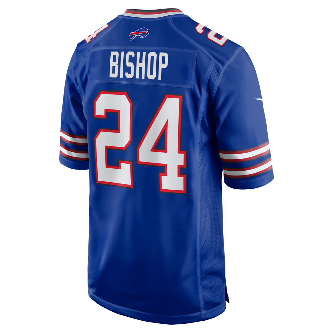 Men's Nike Buffalo Bills Cole Bishop Royal Game NFL Jersey