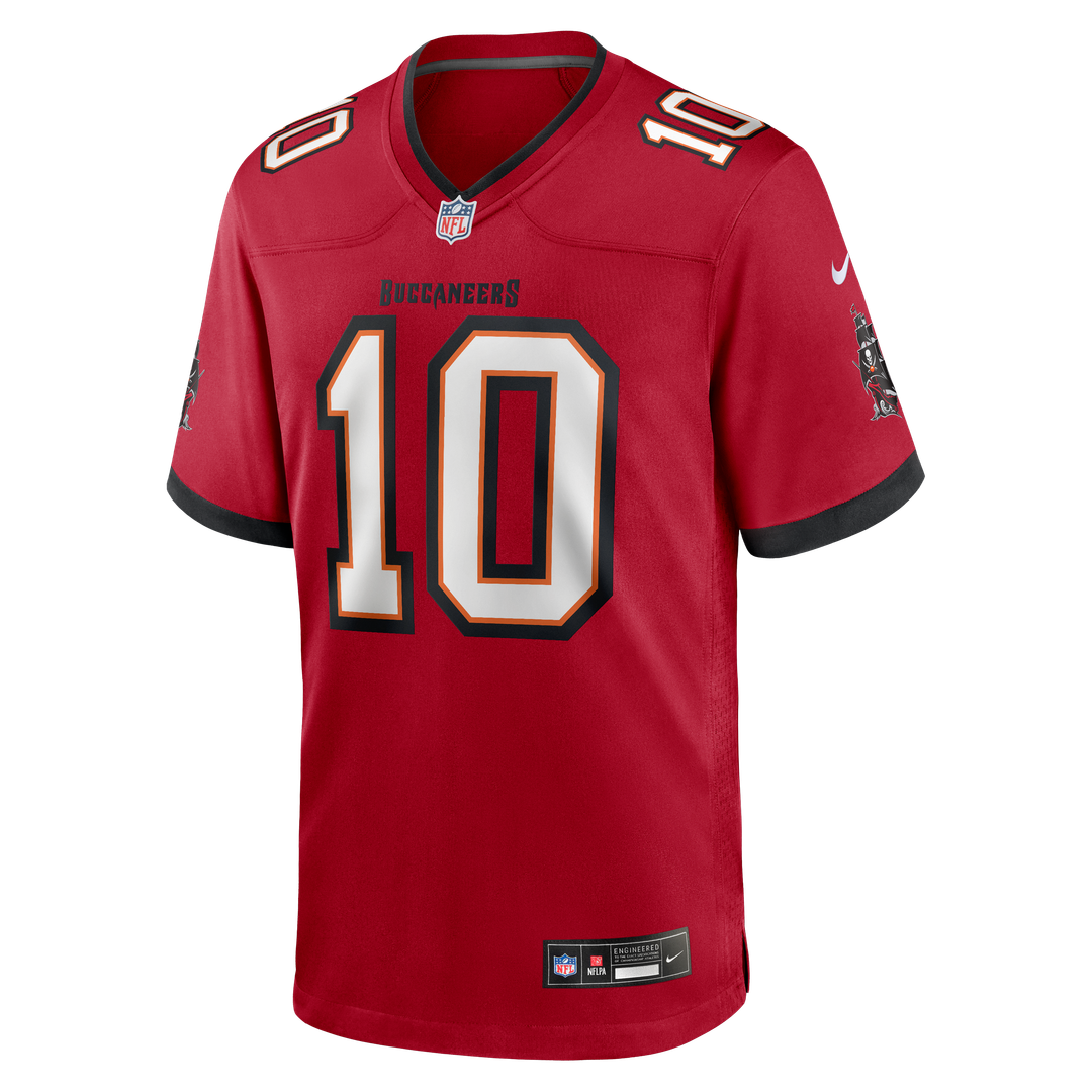 Men's Nike Tampa Bay Buccaneers Trey Palmer Red Game NFL Jersey