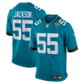 Men's Nike Jacksonville Jaguars Dequan Jackson Teal Game NFL Jersey