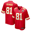 Men's Nike Kansas City Chiefs Nikko Remigio Red Team Game NFL Jersey