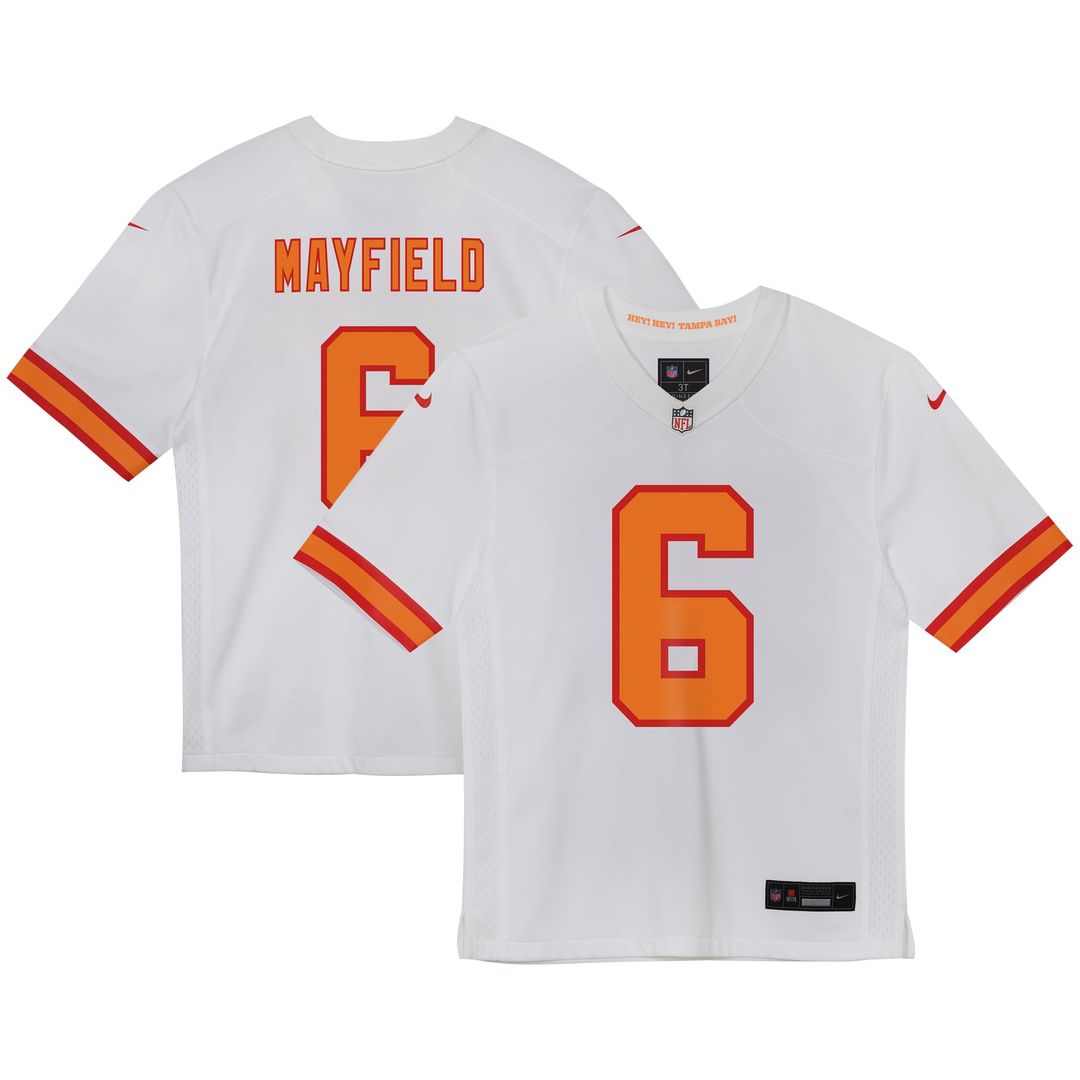 Infant Nike Tampa Bay Buccaneers Baker Mayfield Red Team Player Game NFL Jersey