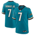 Men's Nike Jacksonville Jaguars Brian Thomas Jr. Teal Alternate Game NFL Jersey