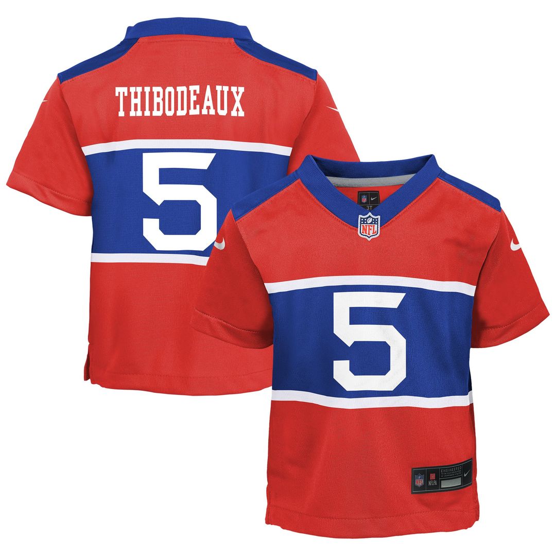 Toddler Nike New York Giants Kayvon Thibodeaux Century Red Alternate Player Game NFL Jersey