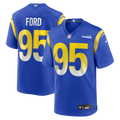 Men's Nike Los Angeles Rams Poona Ford Royal Team Game NFL Jersey