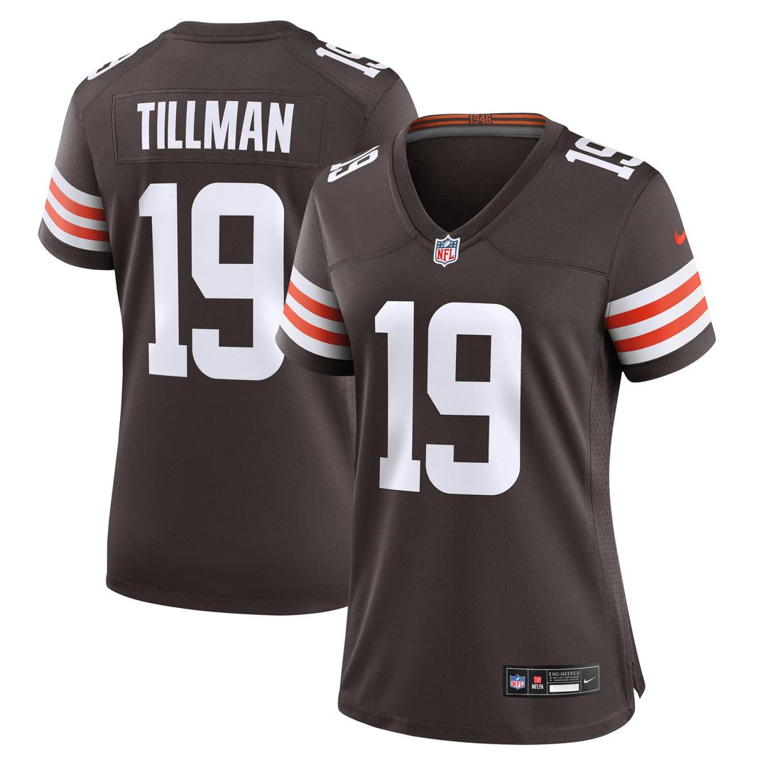 Women's Nike Cleveland Browns Cedric Tillman Brown Game NFL Jersey