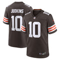 Men's Nike Cleveland Browns Quinshon Judkins Brown 2025 NFL Draft Game NFL Jersey