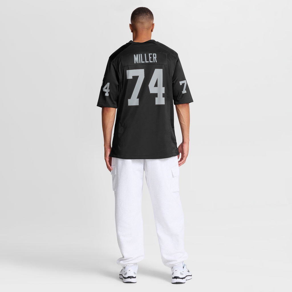 Men's Nike Las Vegas Raiders Kolton Miller Black Game NFL Jersey