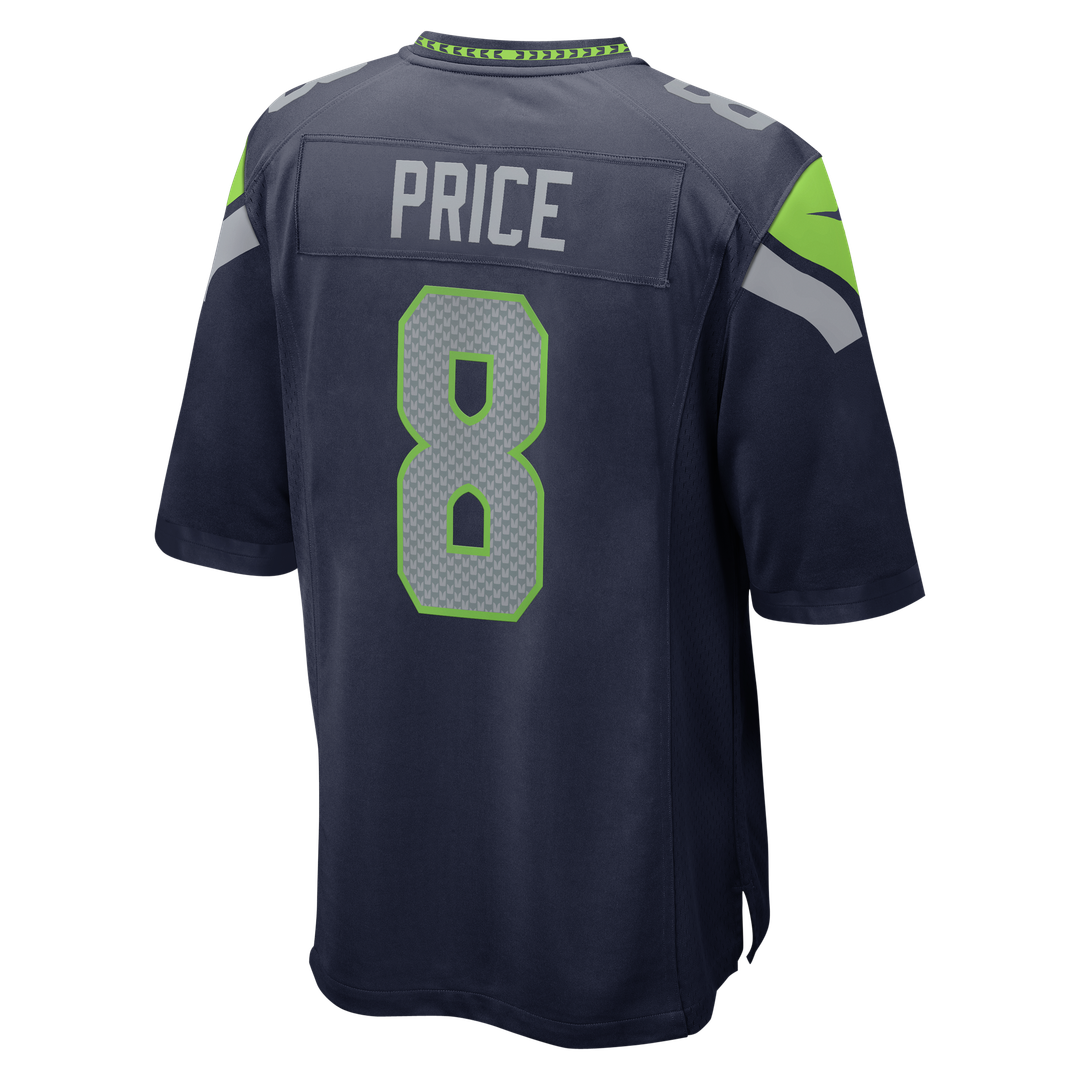 Men's Nike Seattle Seahawks Jadarian Price College Navy 2026 NFL Draft First Round Pick No. 32 Team Game NFL Jersey