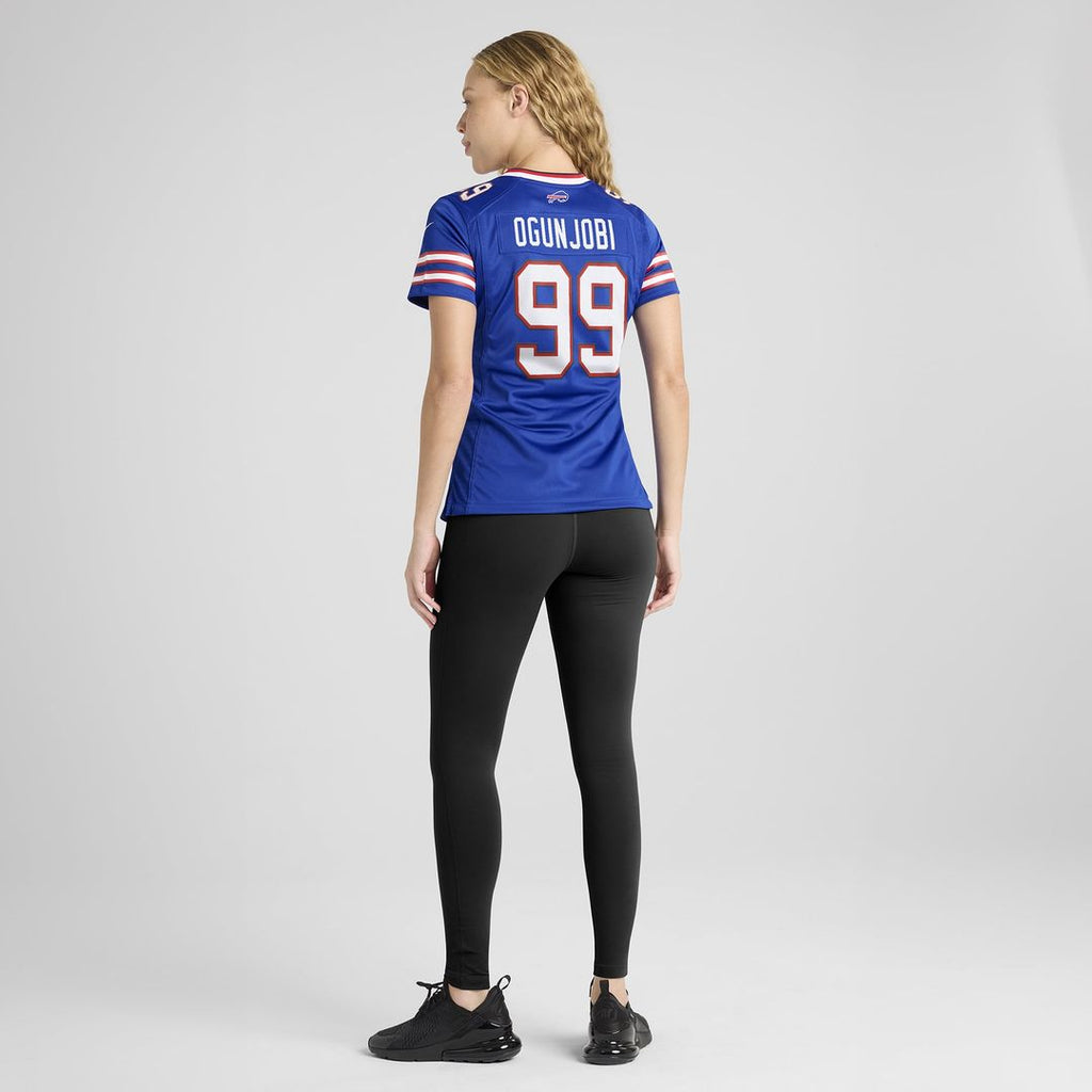 Women's Nike Buffalo Bills Larry Ogunjobi Royal Team Game NFL Jersey