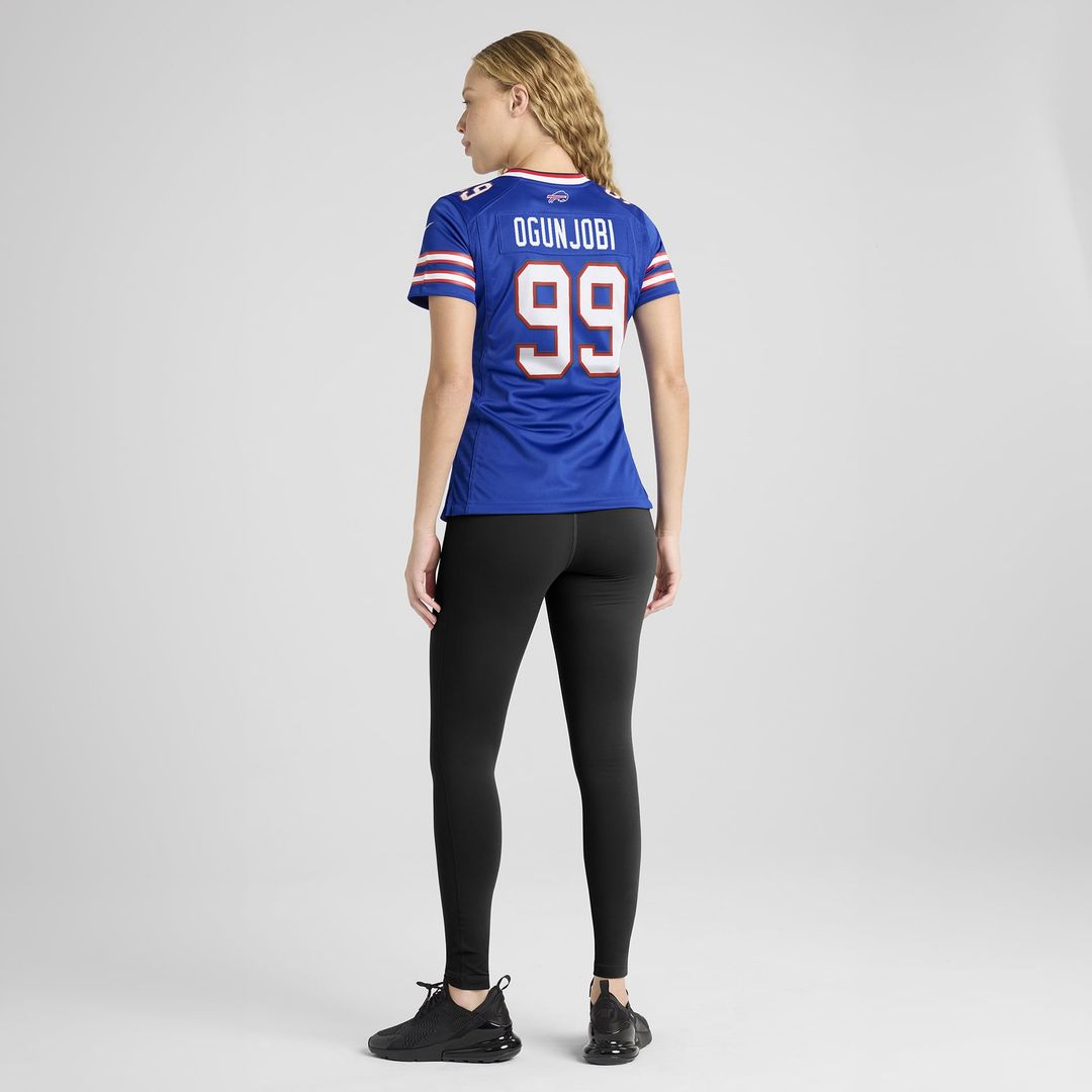 Women's Nike Buffalo Bills Larry Ogunjobi Royal Team Game NFL Jersey