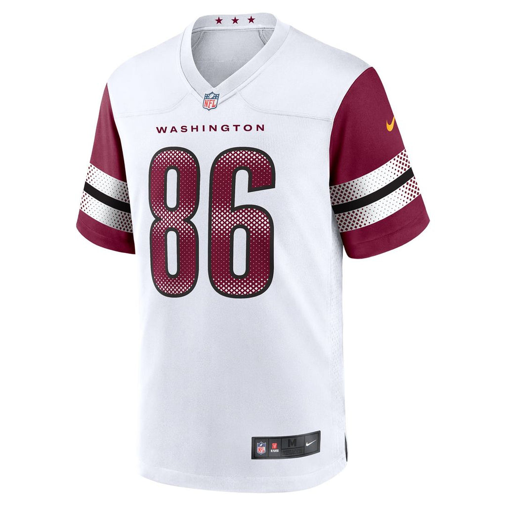 Men's Nike Washington Commanders Zach Ertz White Game NFL Jersey