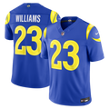 Men's Nike Los Angeles Rams Kyren Williams Royal Vapor F.U.S.E. Stitched Limited NFL Jersey