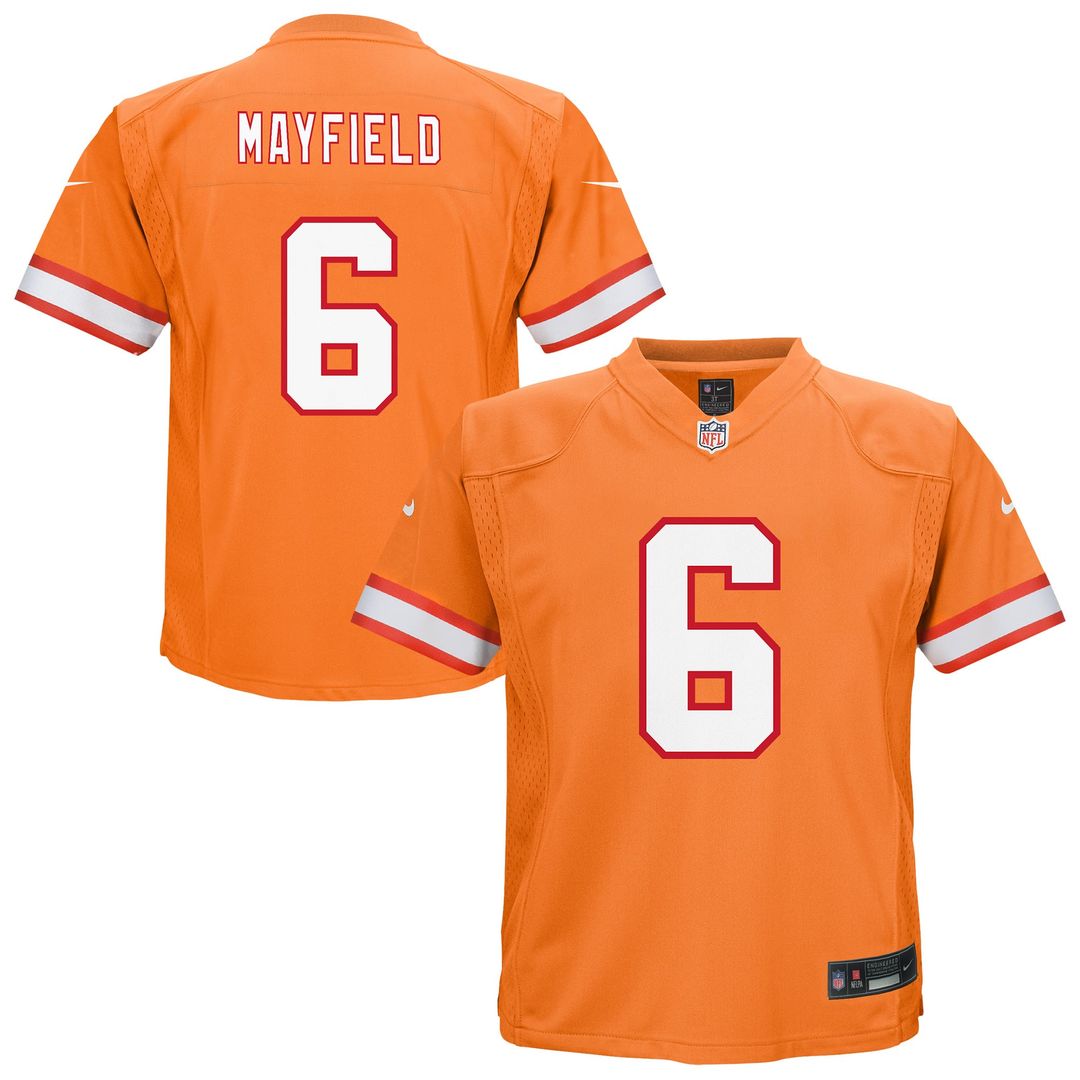 Infant Nike Tampa Bay Buccaneers Baker Mayfield Red Team Player Game NFL Jersey