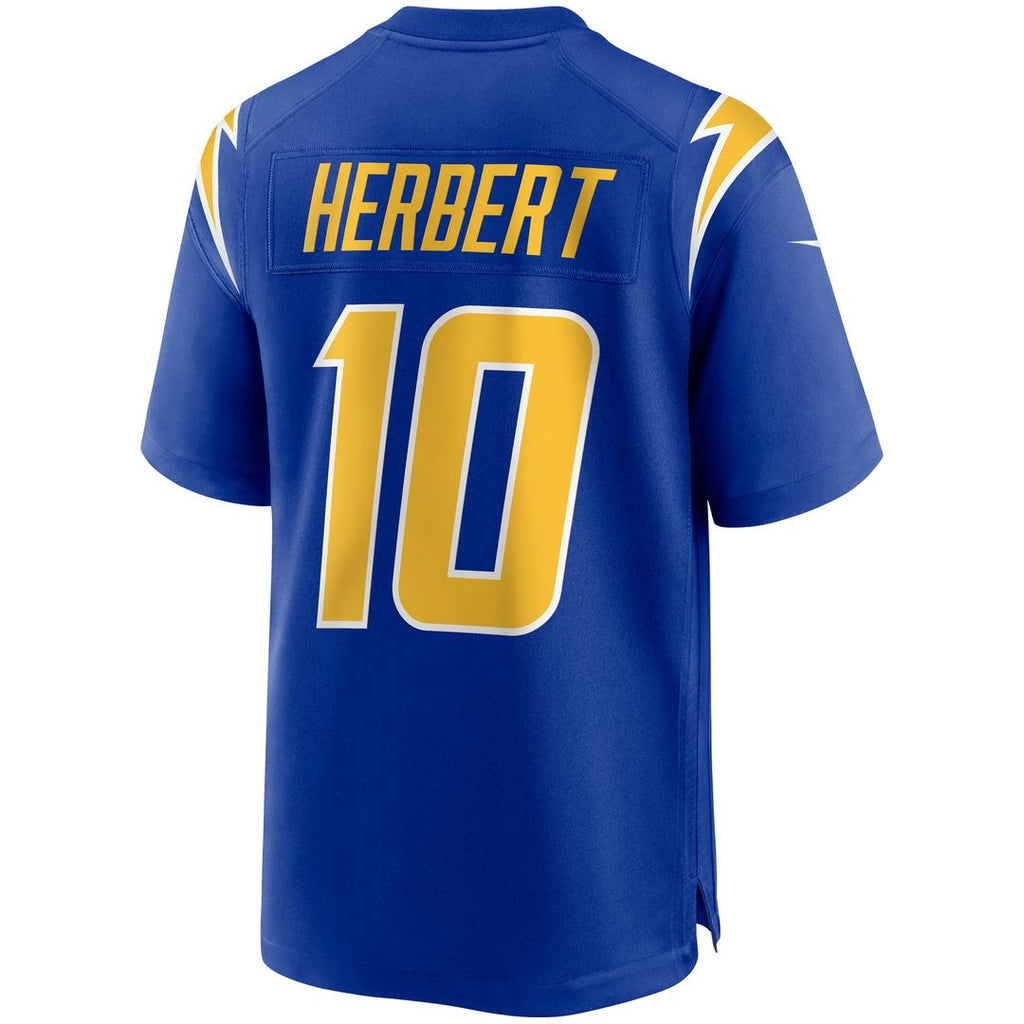 Men's Nike Los Angeles Chargers Justin Herbert Navy Alternate Game NFL Jersey