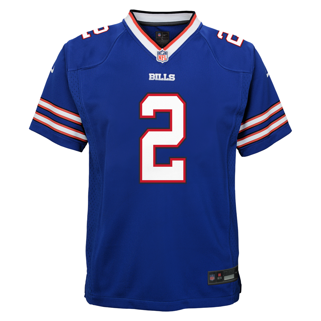 Youth Nike Buffalo Bills D.J. Moore Blue Game NFL Jersey