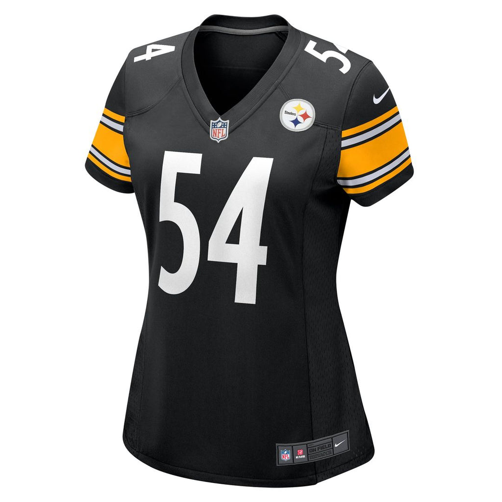 Women's Nike Pittsburgh Steelers Zach Frazier Black Game NFL Jersey