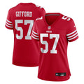 Women's Nike San Francisco 49ers Luke Gifford Scarlet Team Game NFL Jersey