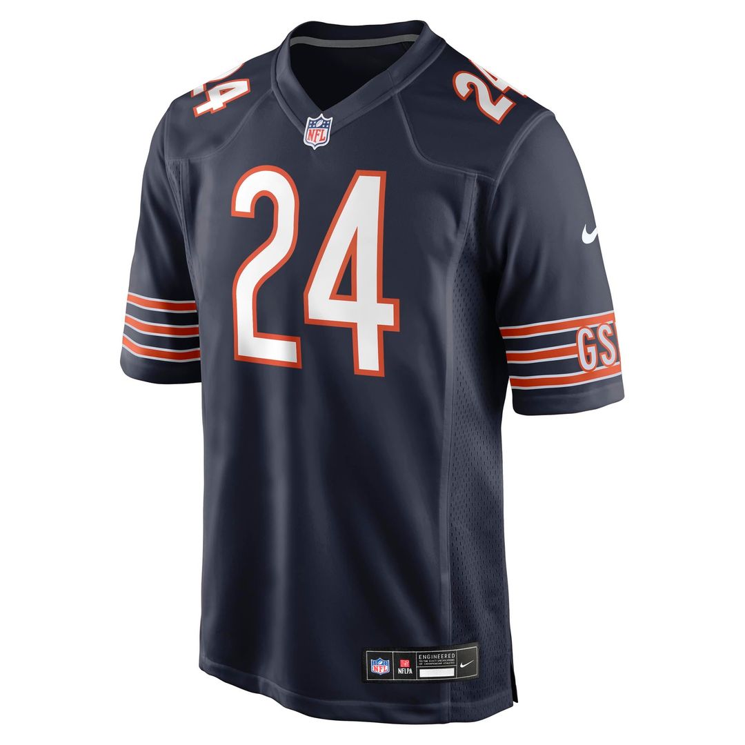 Men's Nike Chicago Bears Malik Muhammad Navy Team Game NFL Jersey