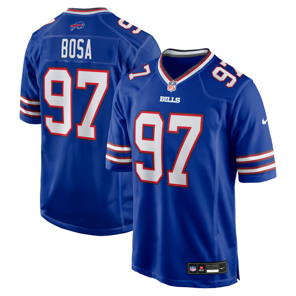 Men's Nike Buffalo Bills Joey Bosa Royal Game Player NFL Jersey