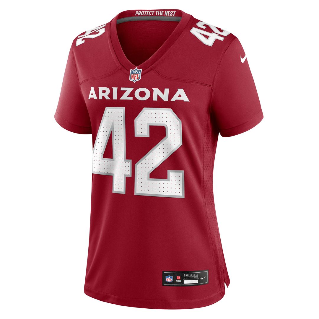 Women's Nike Arizona Cardinals Dadrion Taylor-Demerson Cardinal Game NFL Jersey