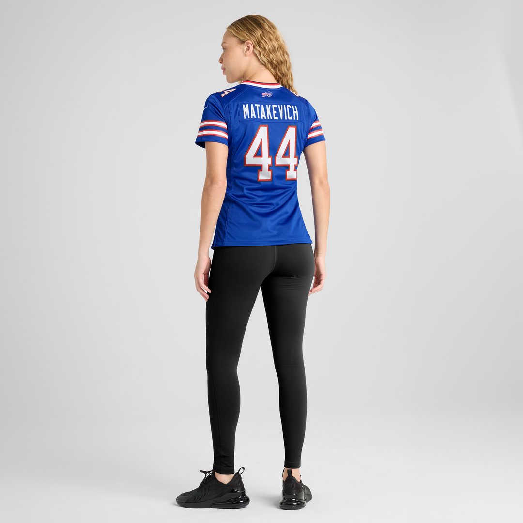 Women's Nike Buffalo Bills Tyler Matakevich Royal Player Game NFL Jersey