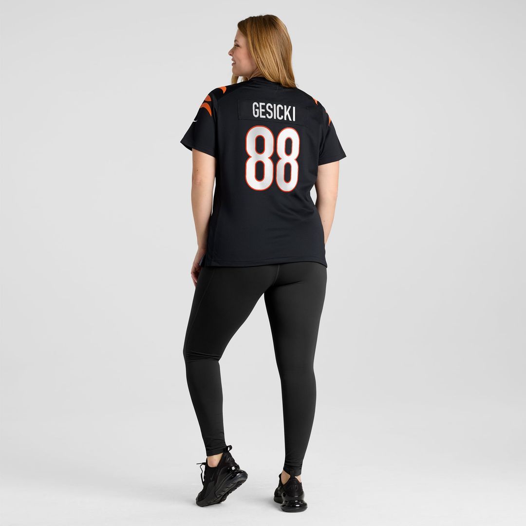 Women's Nike Cincinnati Bengals Mike Gesicki Black Game NFL Jersey