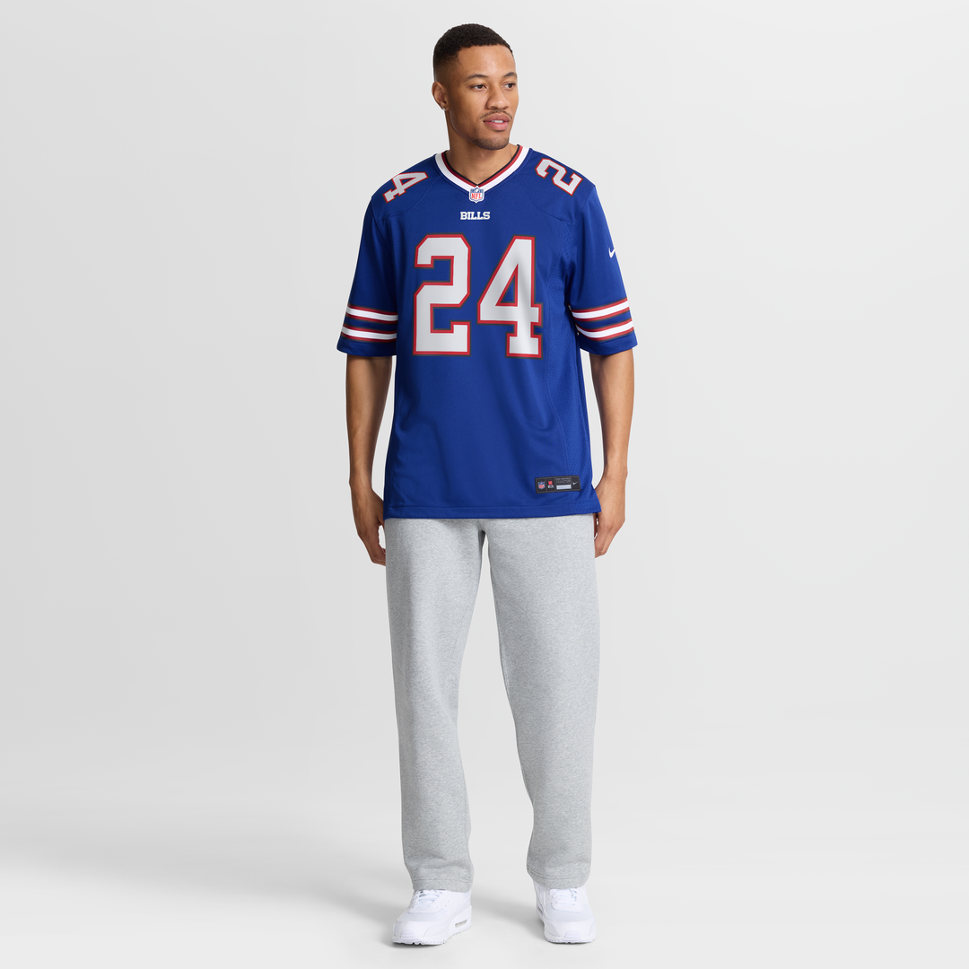 Men's Nike Buffalo Bills Cole Bishop Royal Game NFL Jersey