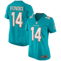Women's Nike Miami Dolphins Ryan Fitzpatrick Aqua Game NFL Jersey