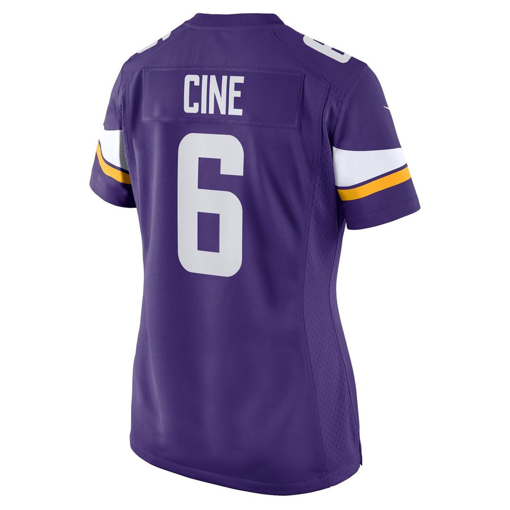 Women's Nike Minnesota Vikings Lewis Cine Purple Game Player NFL Jersey