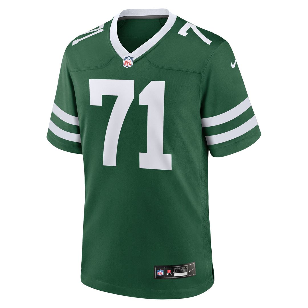 Men's Nike New York Jets Josh Myers Legacy Green Team Game NFL Jersey