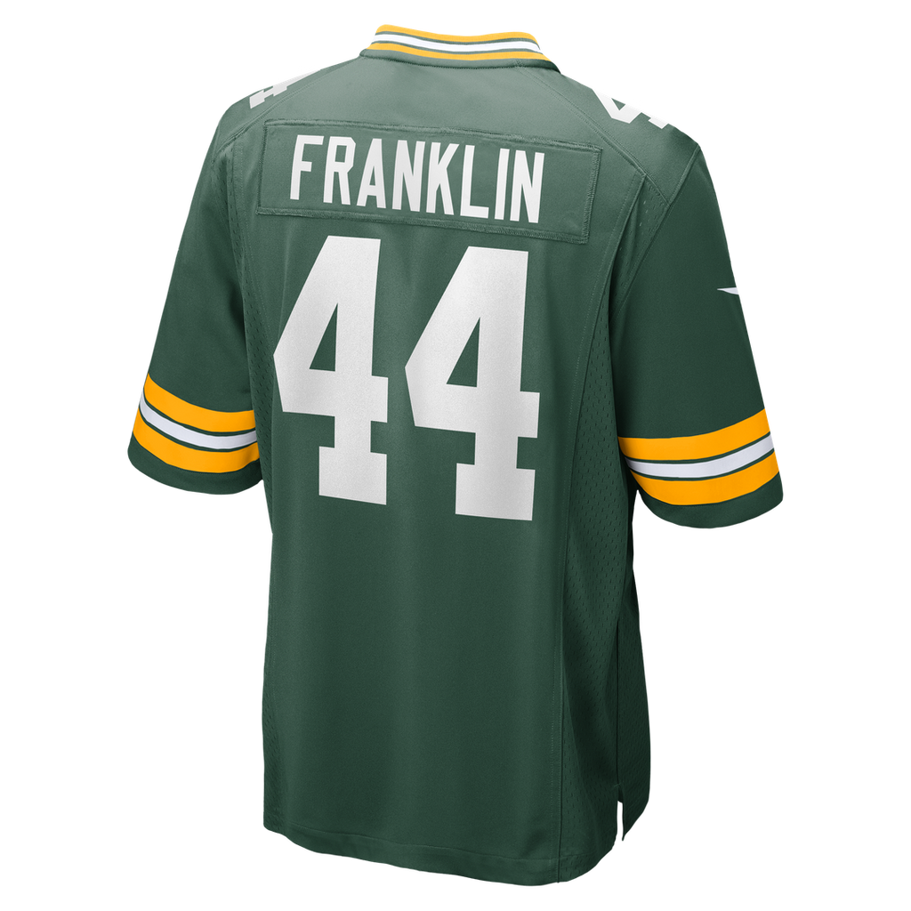 Men's Nike Green Bay Packers Zaire Franklin Green Game NFL Jersey