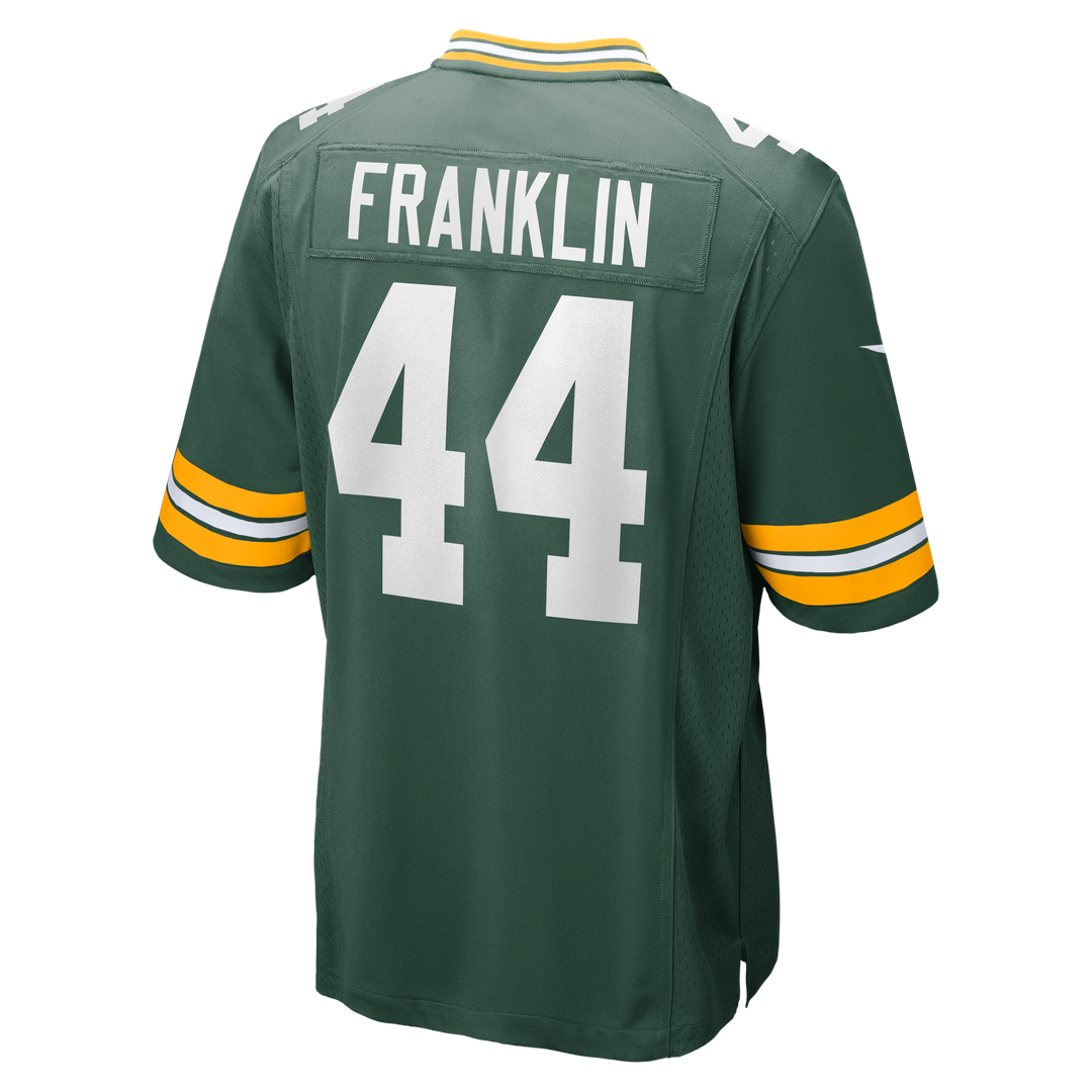 Men's Nike Green Bay Packers Zaire Franklin Green Game NFL Jersey