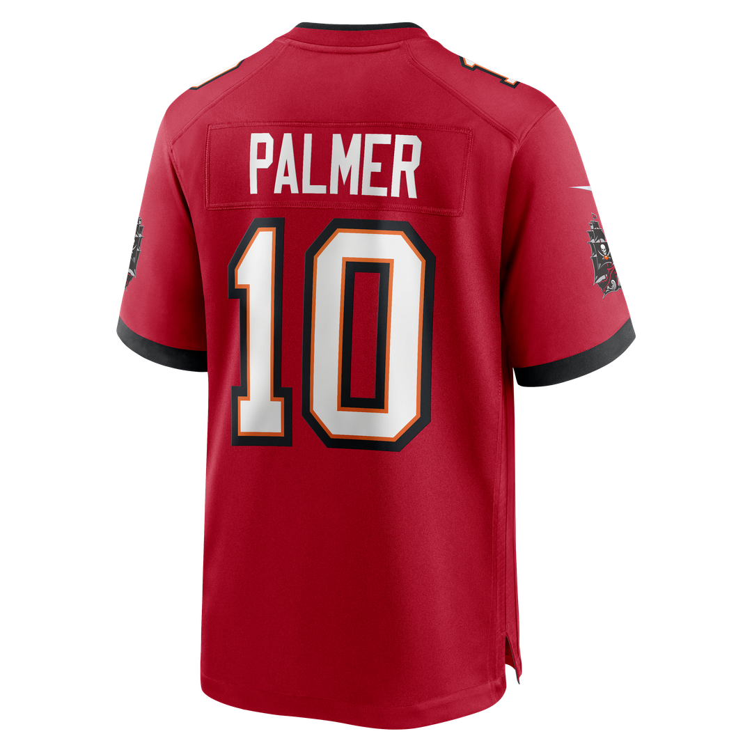 Men's Nike Tampa Bay Buccaneers Trey Palmer Red Game NFL Jersey