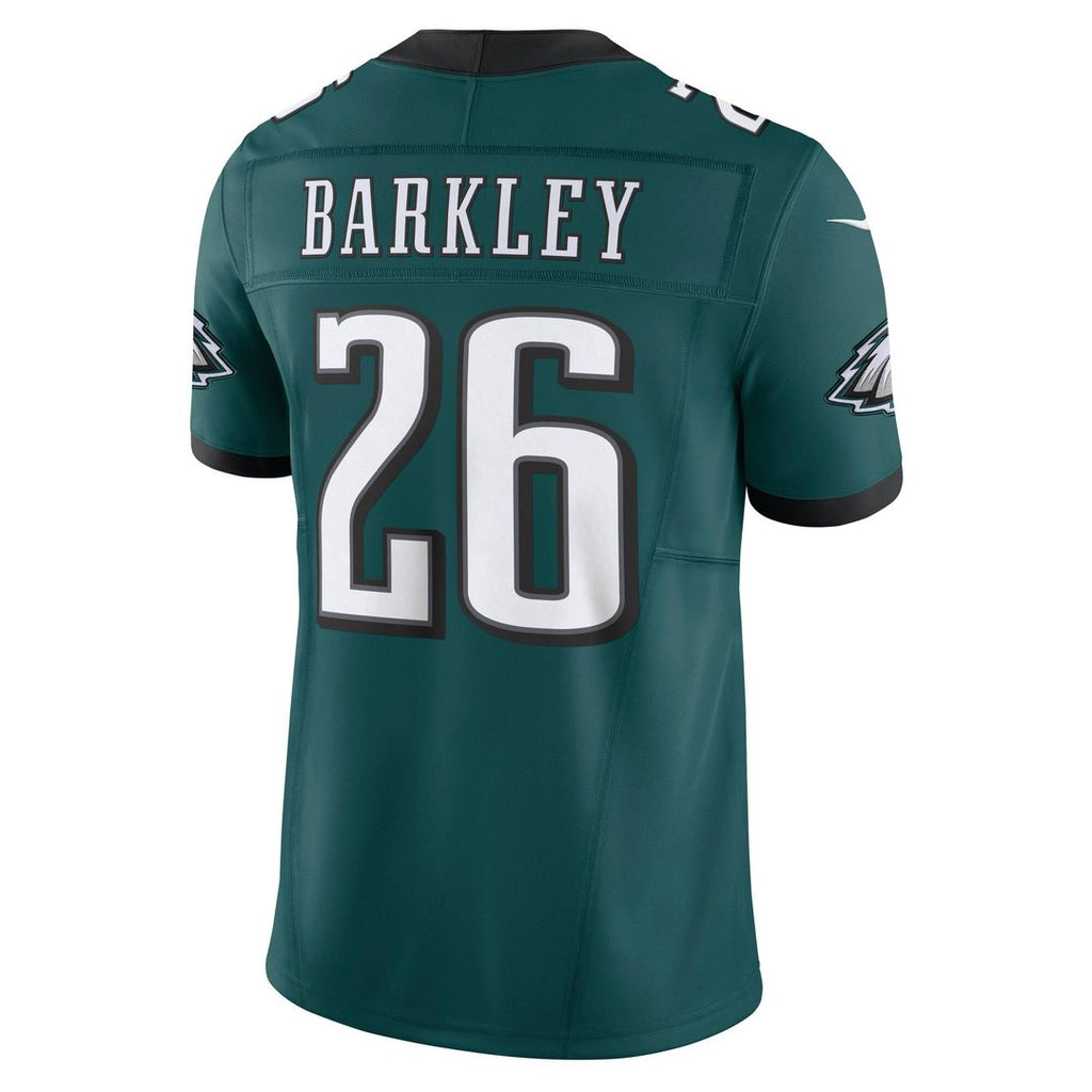 Men's Nike Philadelphia Eagles Saquon Barkley White Vapor F.U.S.E. Limited NFL Jersey