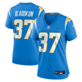 Women's Nike Los Angeles Chargers Jordan Oladokun Powder Blue Team Game NFL Jersey