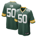 Men's Nike Green Bay Packers Zach Tom Green Game Player NFL Jersey