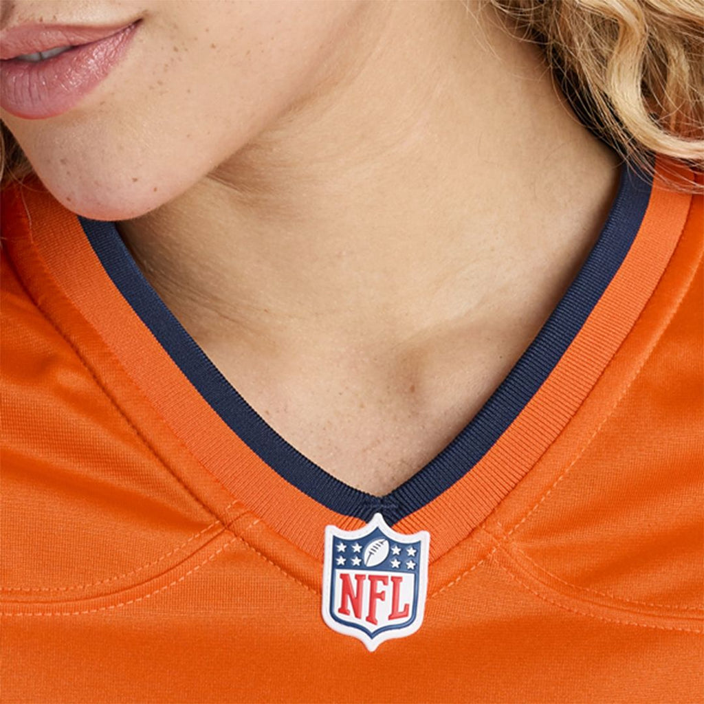 Women's Nike Denver Broncos Evan Engram Orange Team Game NFL Jersey
