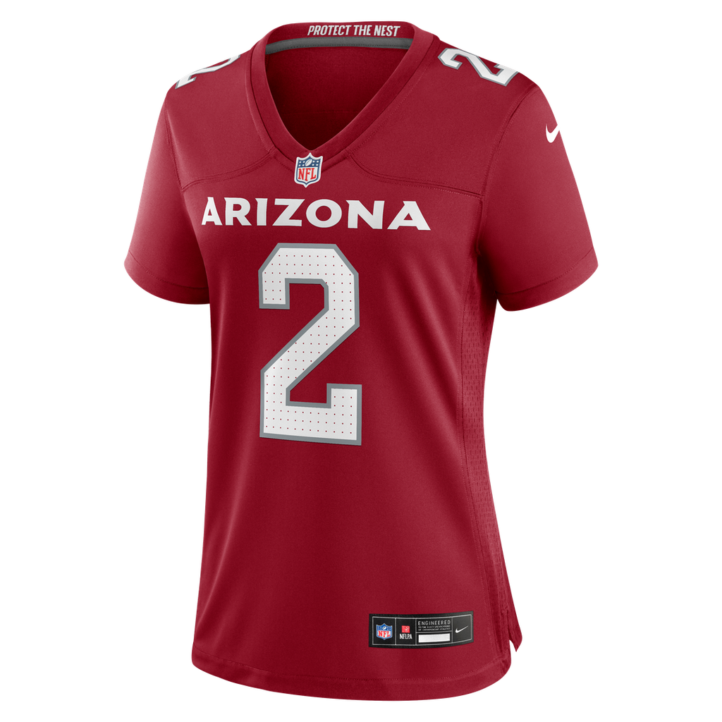 Women's Nike Arizona Cardinals Will Johnson Cardinal Team Game NFL Jersey