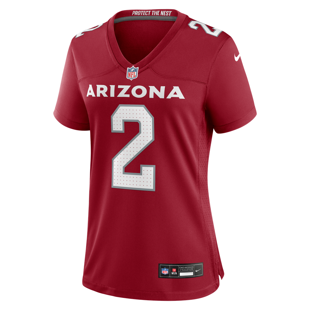 Women's Nike Arizona Cardinals Will Johnson Cardinal Team Game NFL Jersey