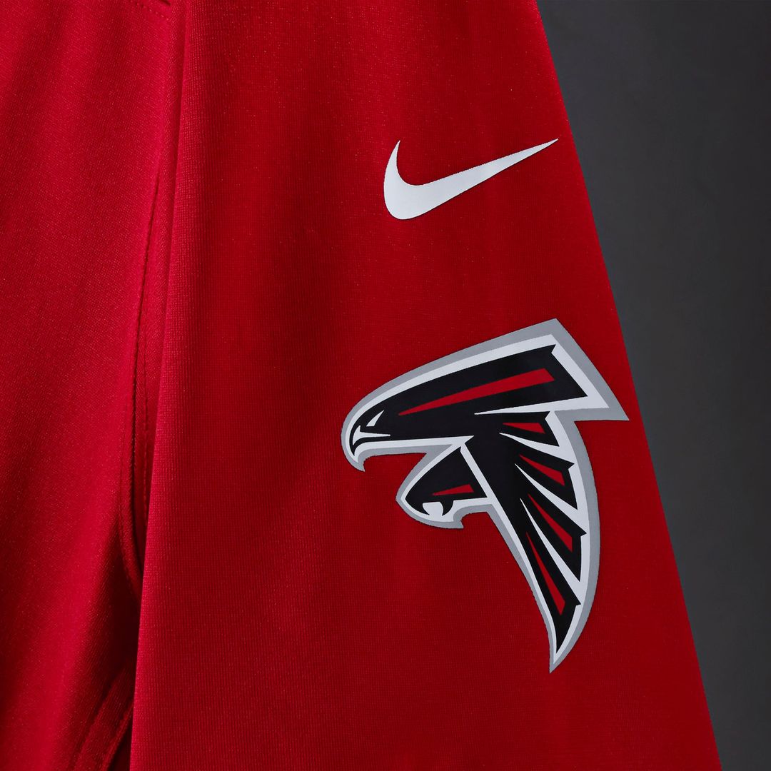 Women's Nike Atlanta Falcons Jalon Walker White Game NFL Jersey